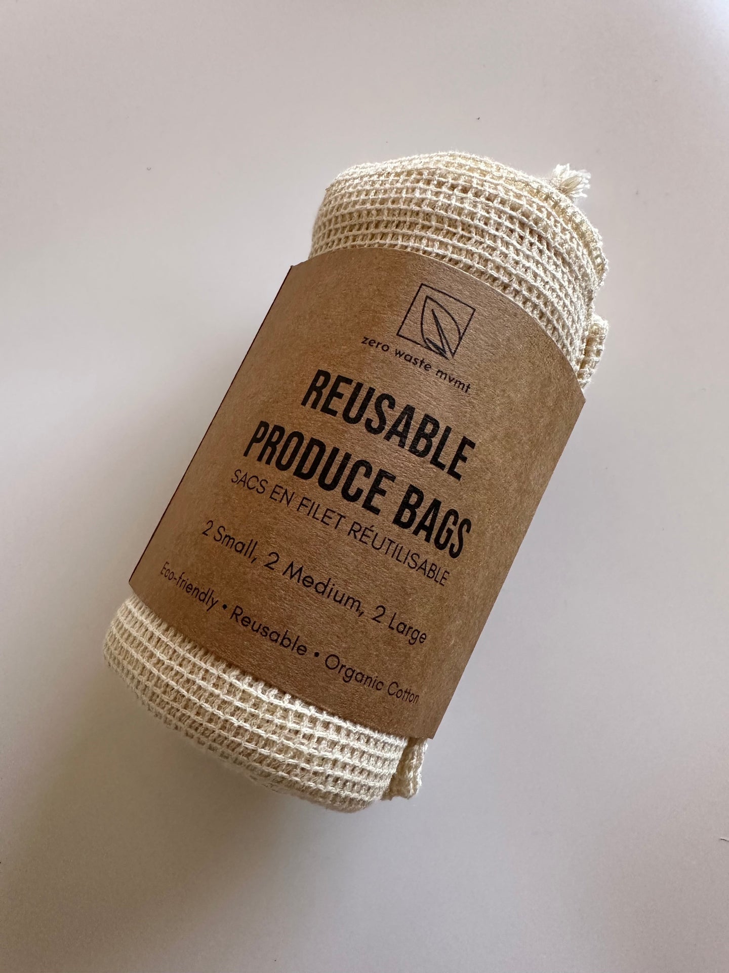 6 Pack Reusable Mesh Produce Bags