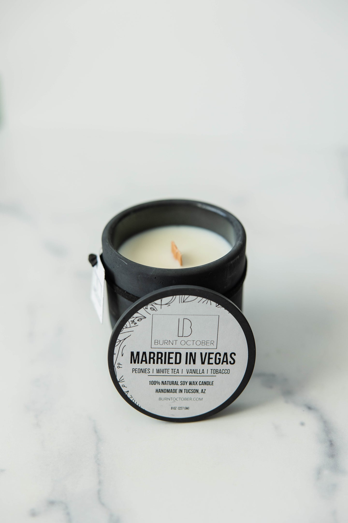 Married in Vegas Candle